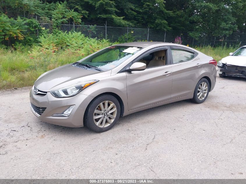 2014 HYUNDAI ELANTRA SE - 5NPDH4AE7EH466899