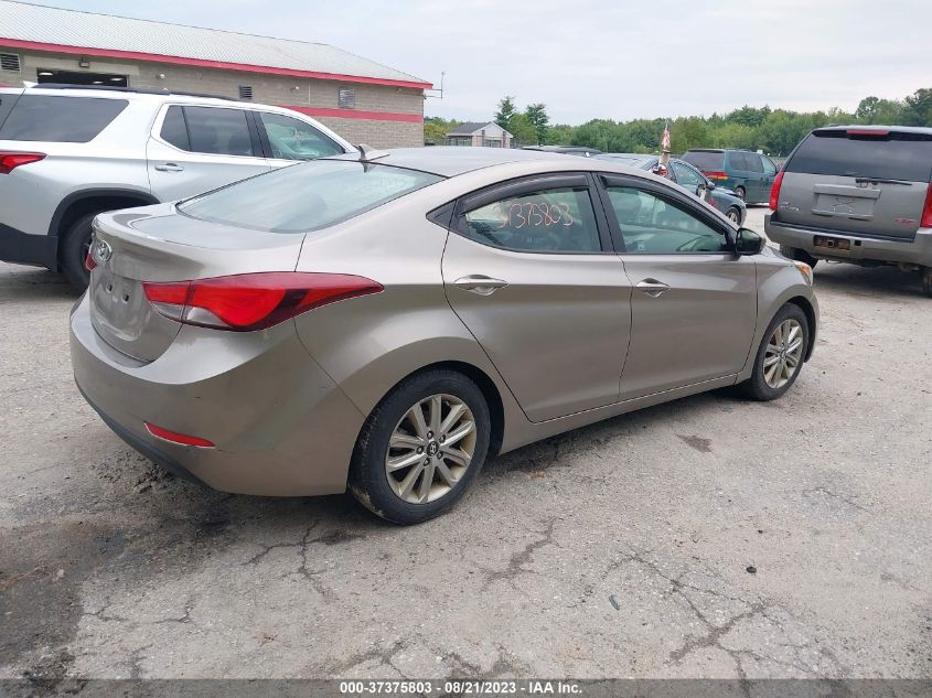 2014 HYUNDAI ELANTRA SE - 5NPDH4AE7EH466899