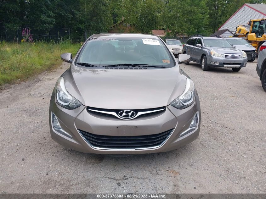 2014 HYUNDAI ELANTRA SE - 5NPDH4AE7EH466899