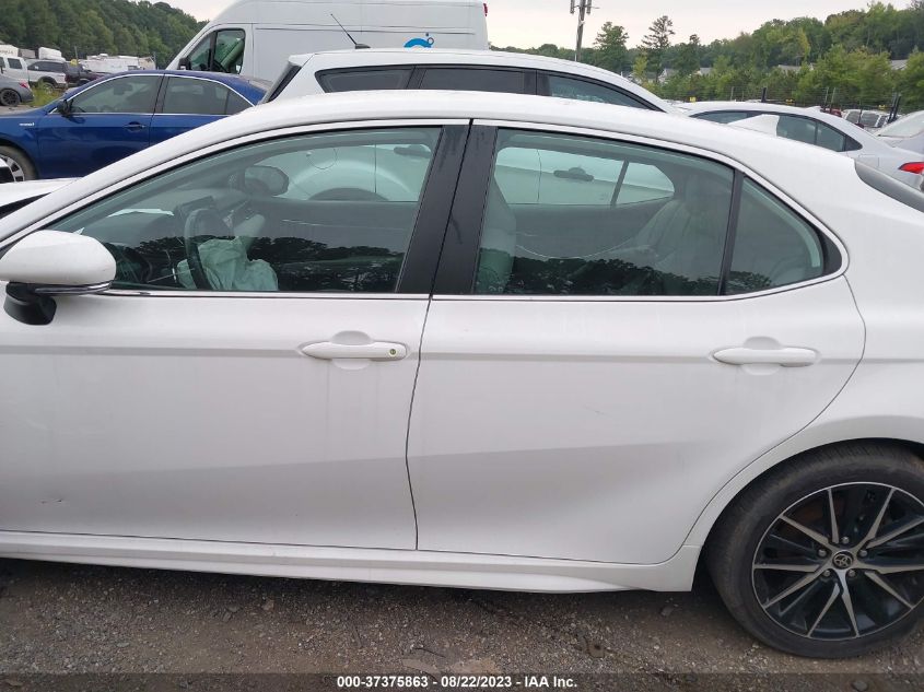 2022 TOYOTA CAMRY SE/SE NIGHT SHADE - 4T1G11AK7NU663675