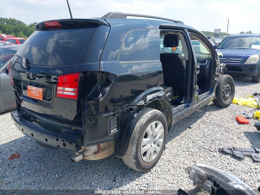 VIN 3C4PDCAB1LT235776 2020 DODGE JOURNEY SE VALUE