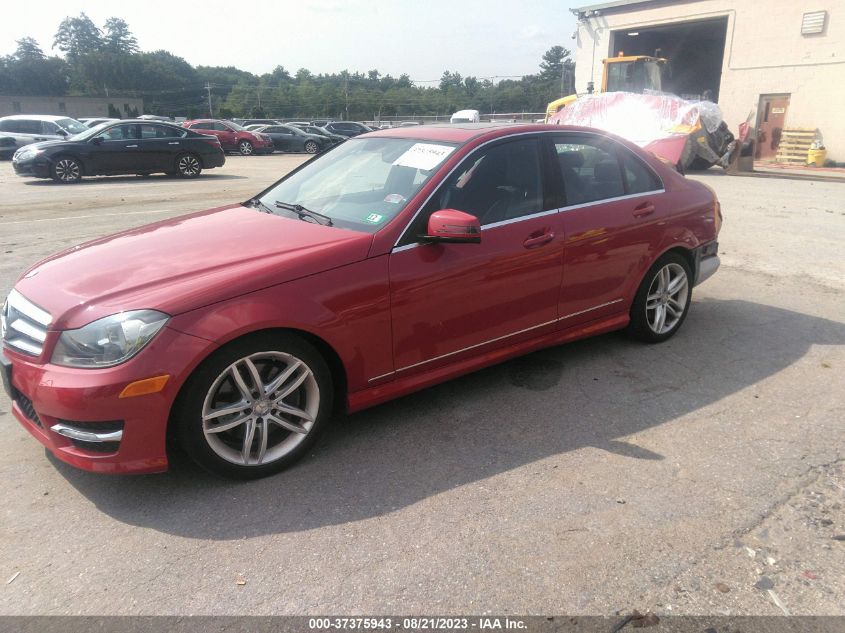 2013 MERCEDES-BENZ C-CLASS C 300 - WDDGF8AB1DR271054