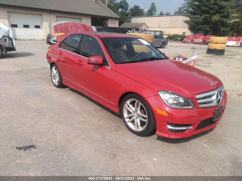 2013 MERCEDES-BENZ C-CLASS C 300 - WDDGF8AB1DR271054