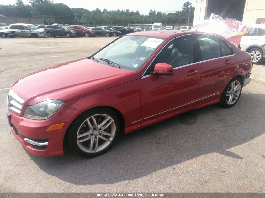 2013 MERCEDES-BENZ C-CLASS C 300 - WDDGF8AB1DR271054
