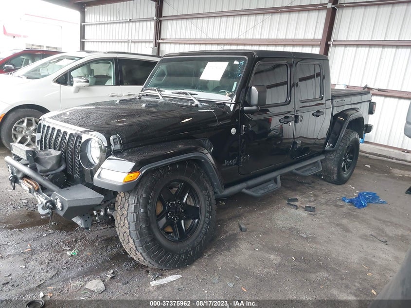 VIN 1C6JJTAG0ML596186 2021 JEEP GLADIATOR SPORT S