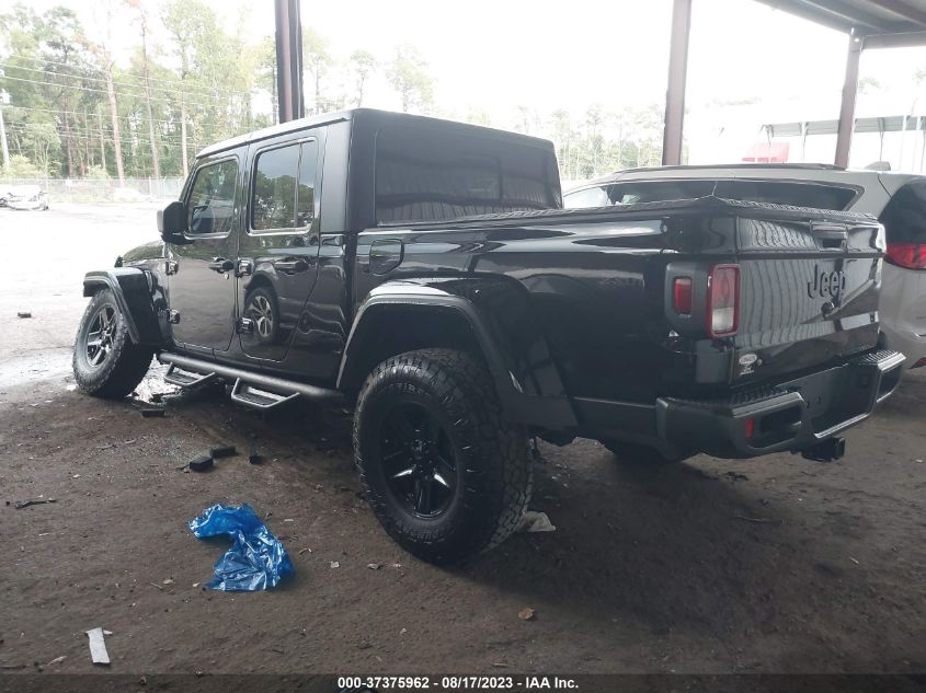 VIN 1C6JJTAG0ML596186 2021 JEEP GLADIATOR SPORT S