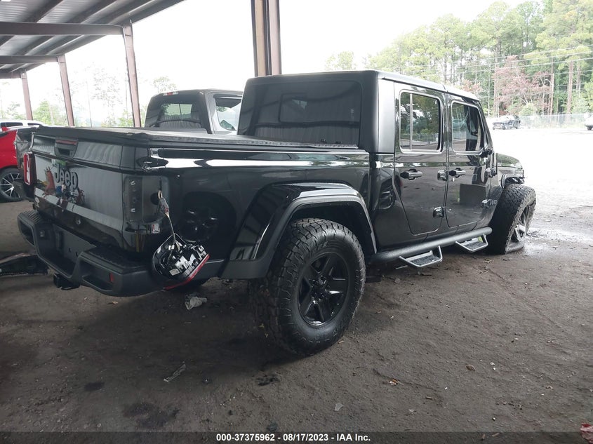 VIN 1C6JJTAG0ML596186 2021 JEEP GLADIATOR SPORT S