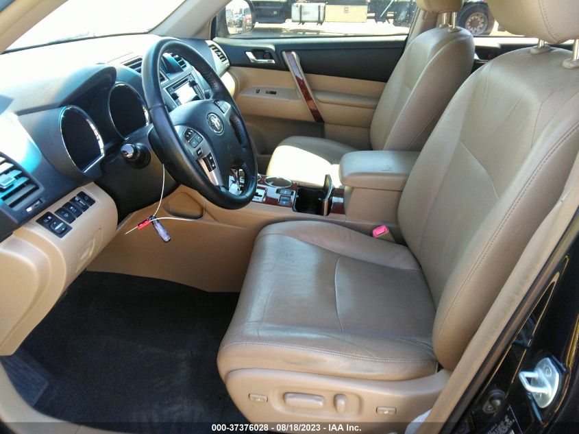 2013 TOYOTA HIGHLANDER HYBRID LIMITED JTEDC3EH2D2018885