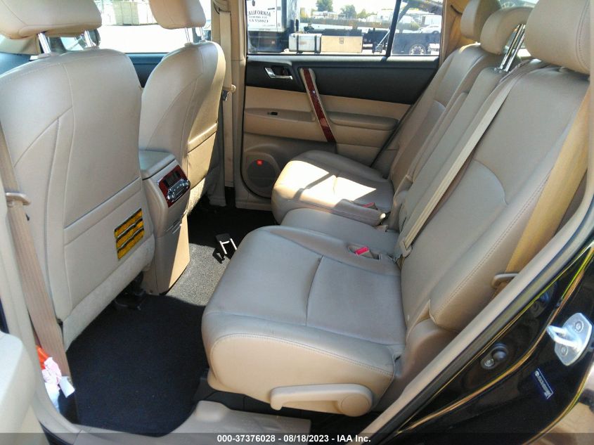 2013 TOYOTA HIGHLANDER HYBRID LIMITED JTEDC3EH2D2018885