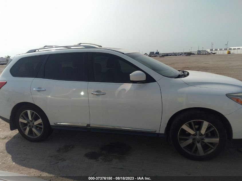 2014 NISSAN PATHFINDER PLATINUM - 5N1AR2MM2EC619218