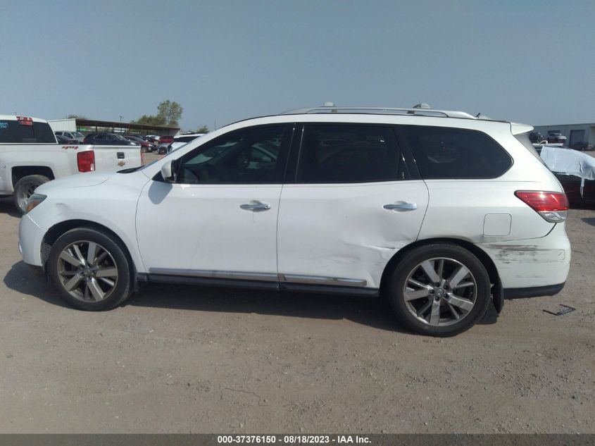 2014 NISSAN PATHFINDER PLATINUM - 5N1AR2MM2EC619218