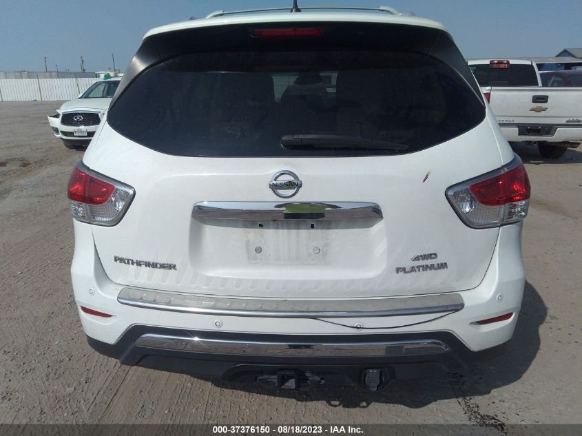 2014 NISSAN PATHFINDER PLATINUM - 5N1AR2MM2EC619218