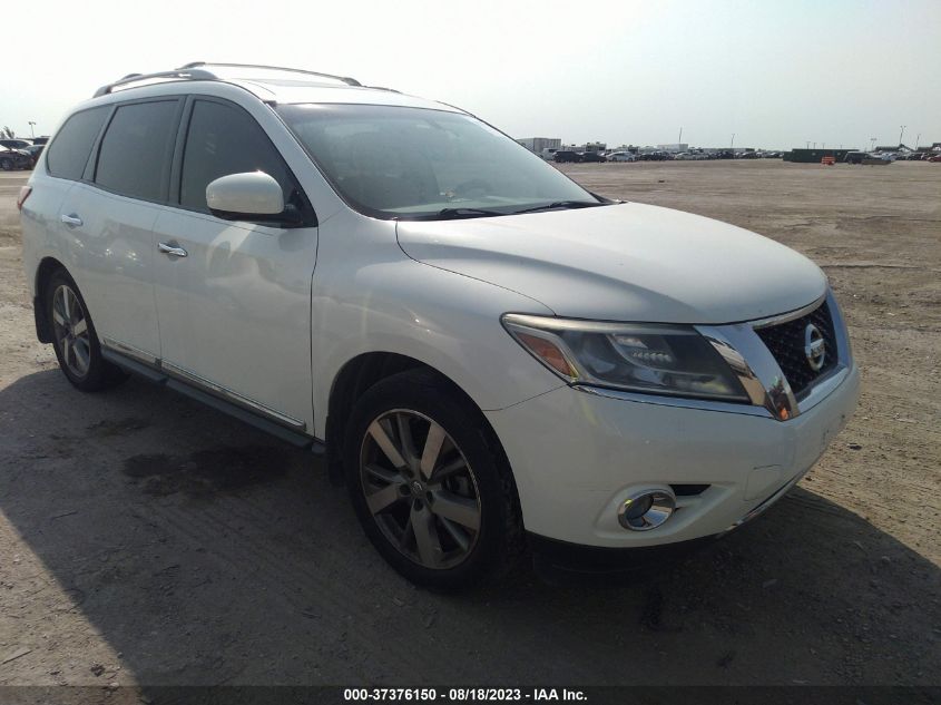 2014 NISSAN PATHFINDER PLATINUM - 5N1AR2MM2EC619218