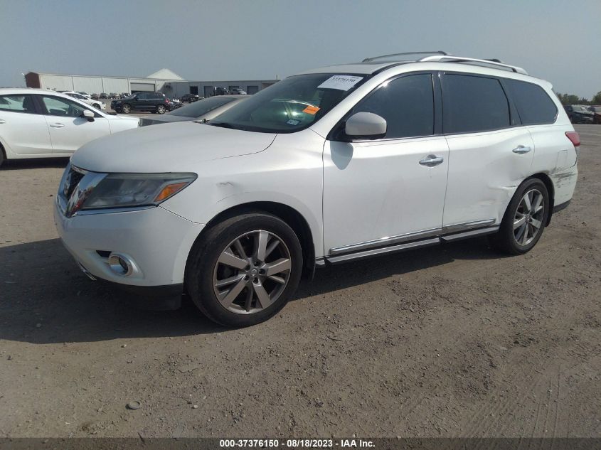 2014 NISSAN PATHFINDER PLATINUM - 5N1AR2MM2EC619218