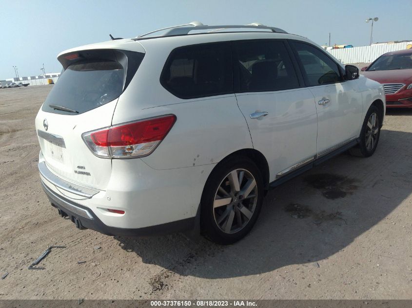 2014 NISSAN PATHFINDER PLATINUM - 5N1AR2MM2EC619218