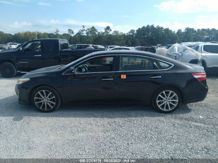 2013 TOYOTA AVALON XLE/LIMITED - 4T1BK1EB0DU031889
