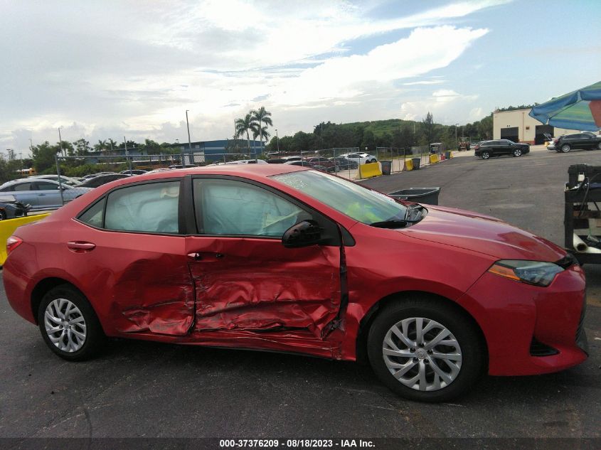 2017 TOYOTA COROLLA L/LE/XLE/SE - 5YFBURHE7HP715084