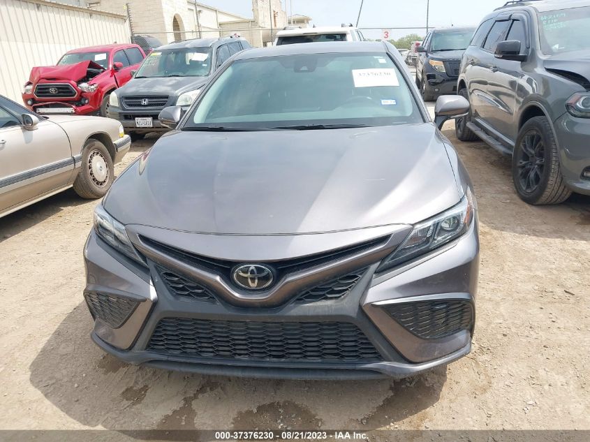 2022 TOYOTA CAMRY SE - 4T1G11AK9NU712567