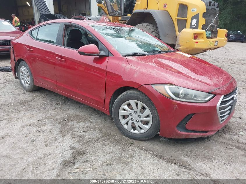 2017 HYUNDAI ELANTRA SE - 5NPD74LF9HH077937