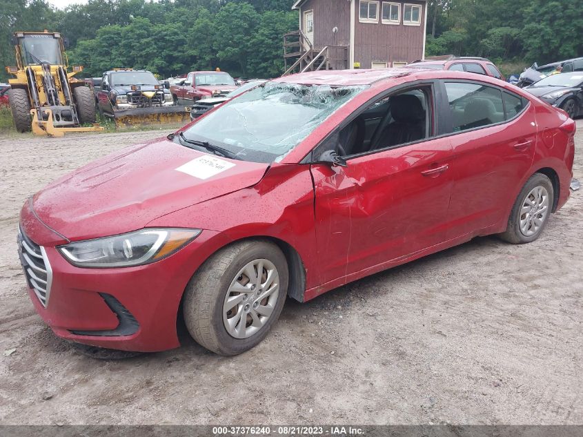 2017 HYUNDAI ELANTRA SE - 5NPD74LF9HH077937