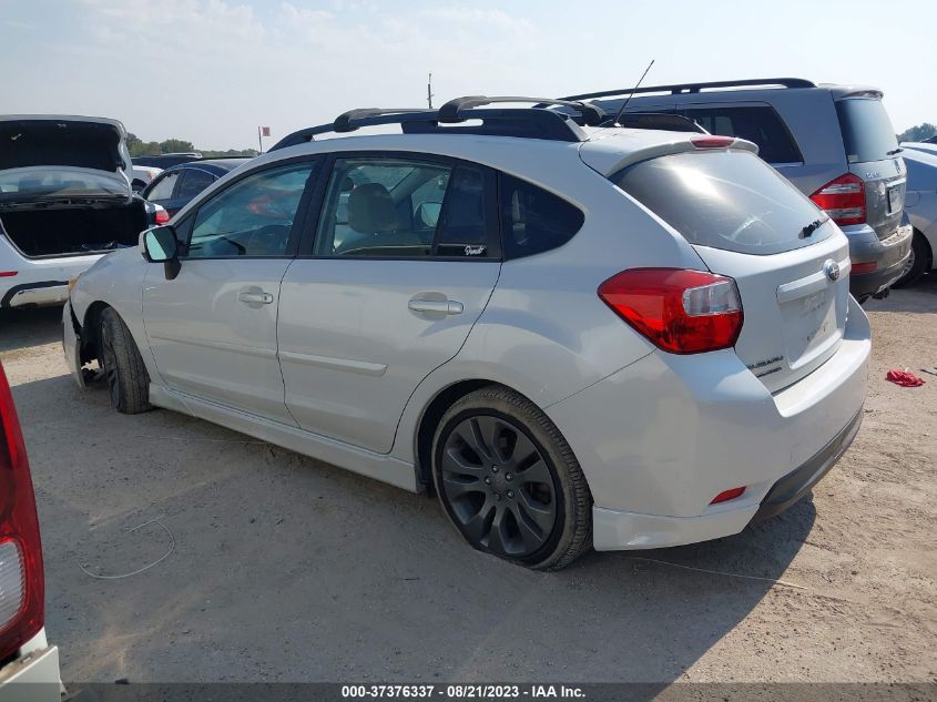 2013 SUBARU IMPREZA WAGON 2.0I SPORT PREMIUM - JF1GPAL62D2802579