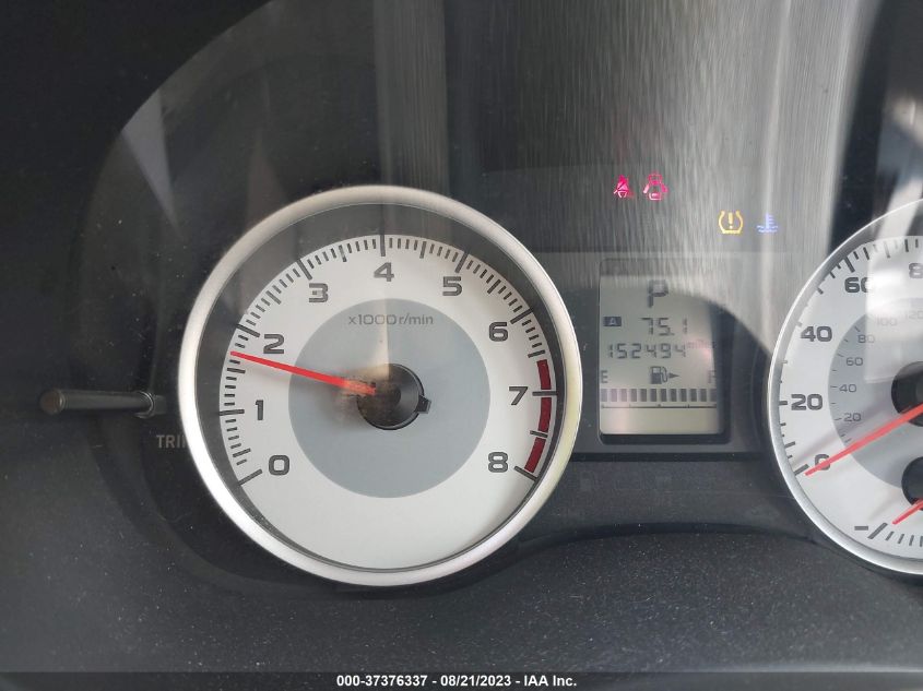 2013 SUBARU IMPREZA WAGON 2.0I SPORT PREMIUM - JF1GPAL62D2802579