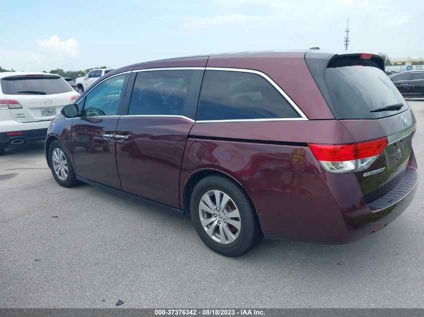2015 HONDA ODYSSEY EXL - 5FNRL5H68FB059389