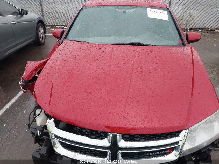 2013 DODGE AVENGER SXT - 1C3CDZCGXDN731109