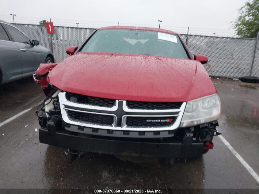 2013 DODGE AVENGER SXT - 1C3CDZCGXDN731109