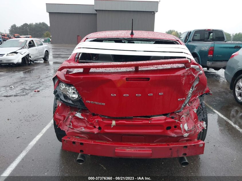 2013 DODGE AVENGER SXT - 1C3CDZCGXDN731109