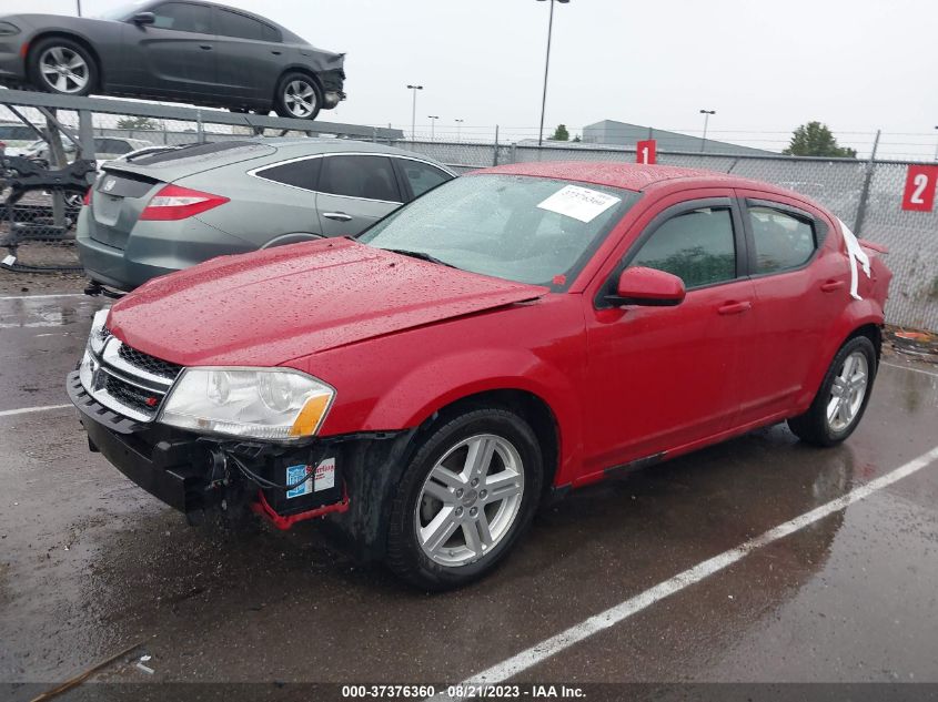 2013 DODGE AVENGER SXT - 1C3CDZCGXDN731109