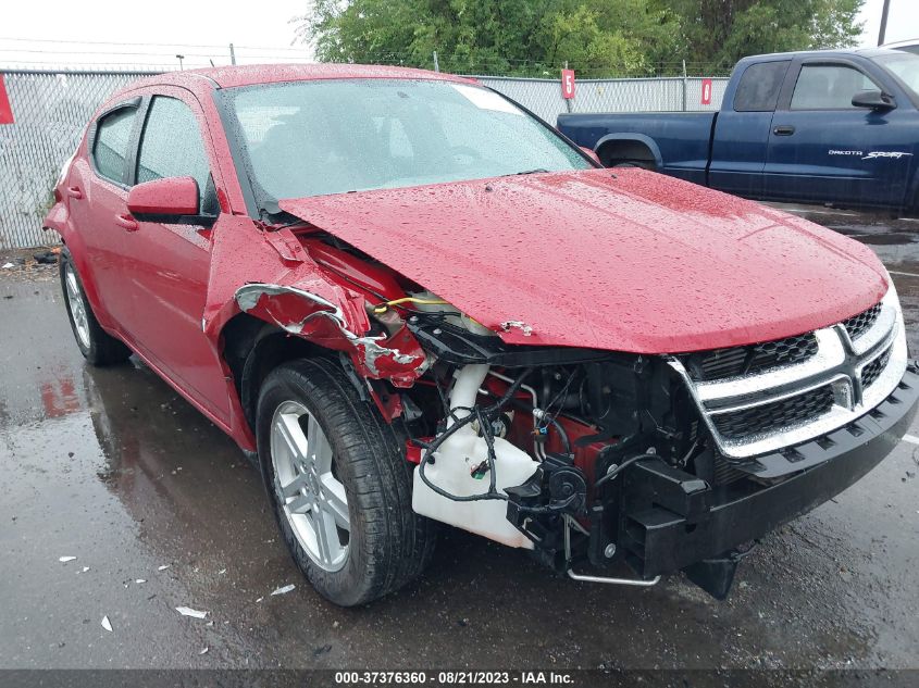 2013 DODGE AVENGER SXT - 1C3CDZCGXDN731109