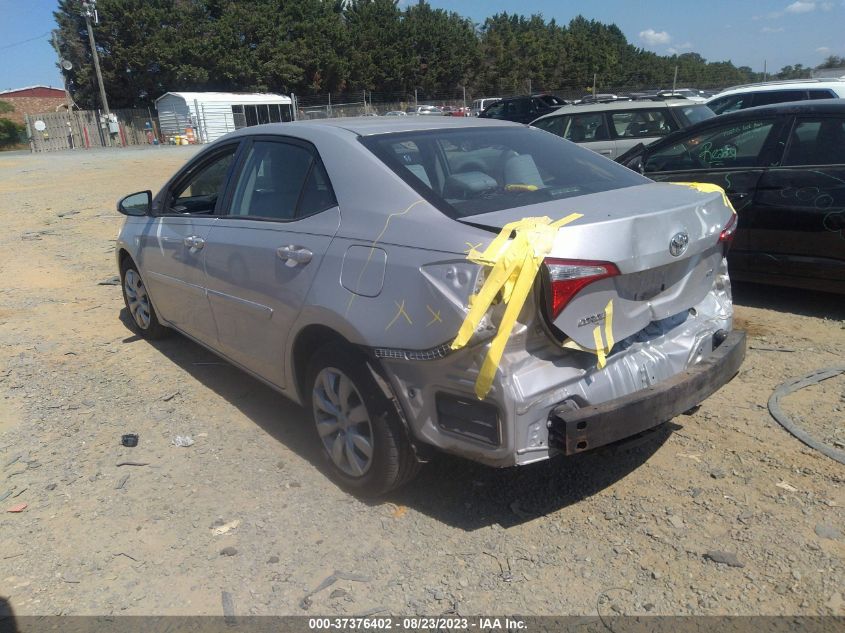 2016 TOYOTA COROLLA L/LE/S/S PLUS/LE PLUS - 2T1BURHE6GC633023