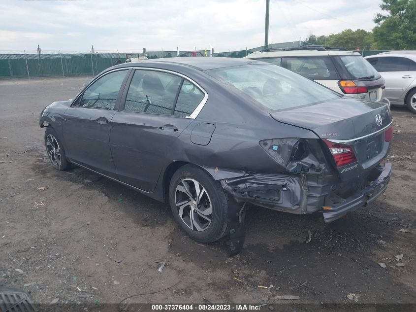 2016 HONDA ACCORD SEDAN LX - 1HGCR2F35GA145850