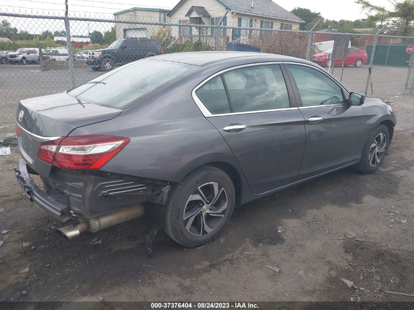 2016 HONDA ACCORD SEDAN LX - 1HGCR2F35GA145850