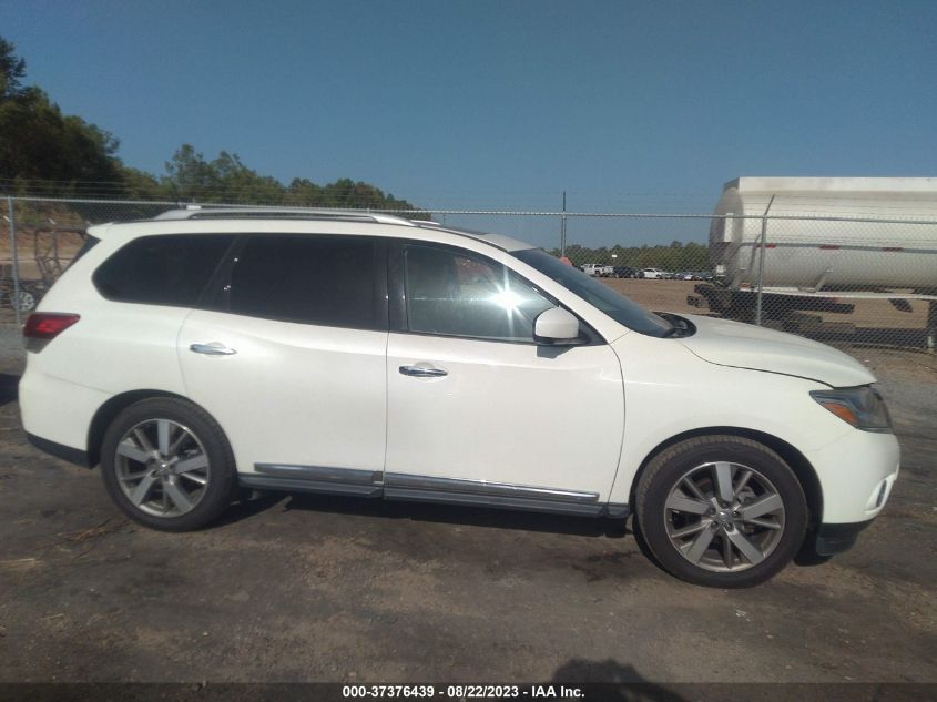 2015 NISSAN PATHFINDER PLATINUM - 5N1AR2MM0FC709002