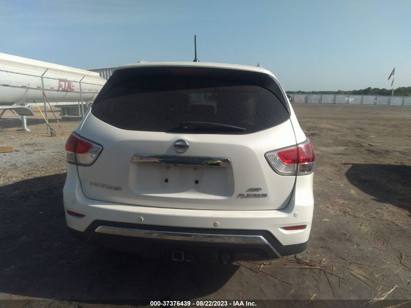 2015 NISSAN PATHFINDER PLATINUM - 5N1AR2MM0FC709002