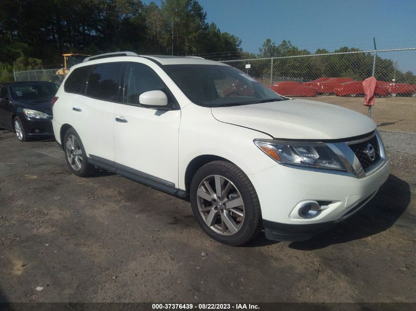 2015 NISSAN PATHFINDER PLATINUM - 5N1AR2MM0FC709002