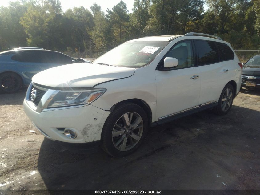 2015 NISSAN PATHFINDER PLATINUM - 5N1AR2MM0FC709002