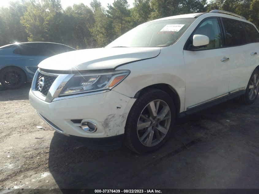 2015 NISSAN PATHFINDER PLATINUM - 5N1AR2MM0FC709002