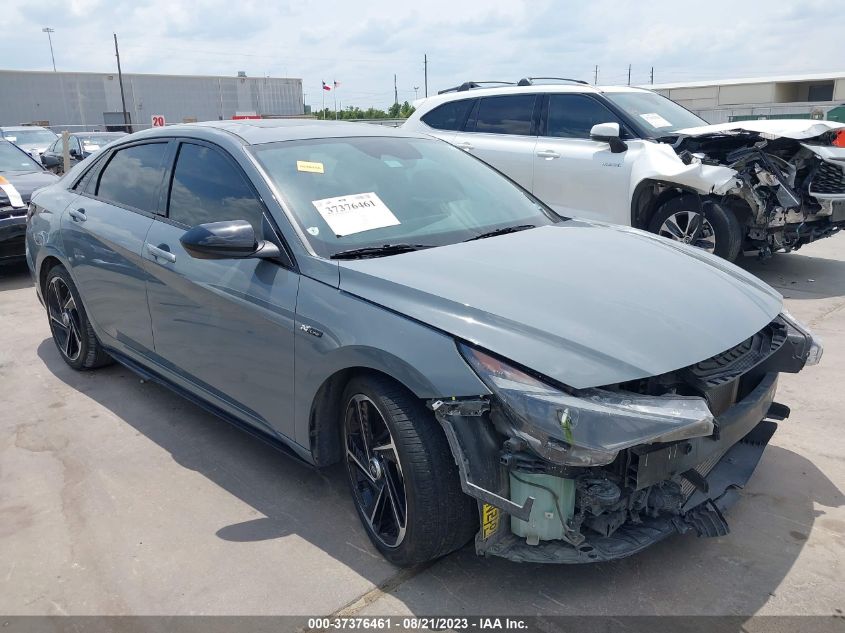 2022 HYUNDAI ELANTRA N LINE - KmHLR4AF0NU294539