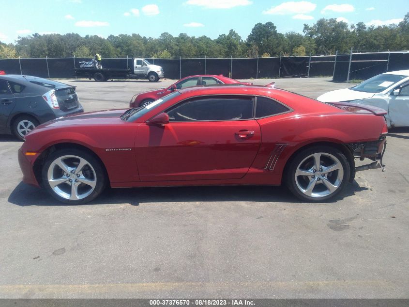 2015 CHEVROLET CAMARO LT - 2G1FF1E32F9110346