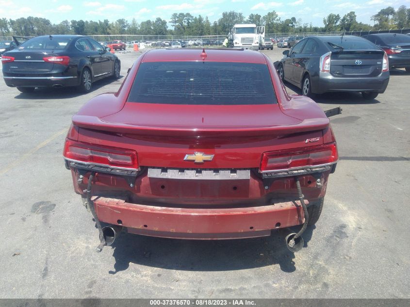 2015 CHEVROLET CAMARO LT - 2G1FF1E32F9110346