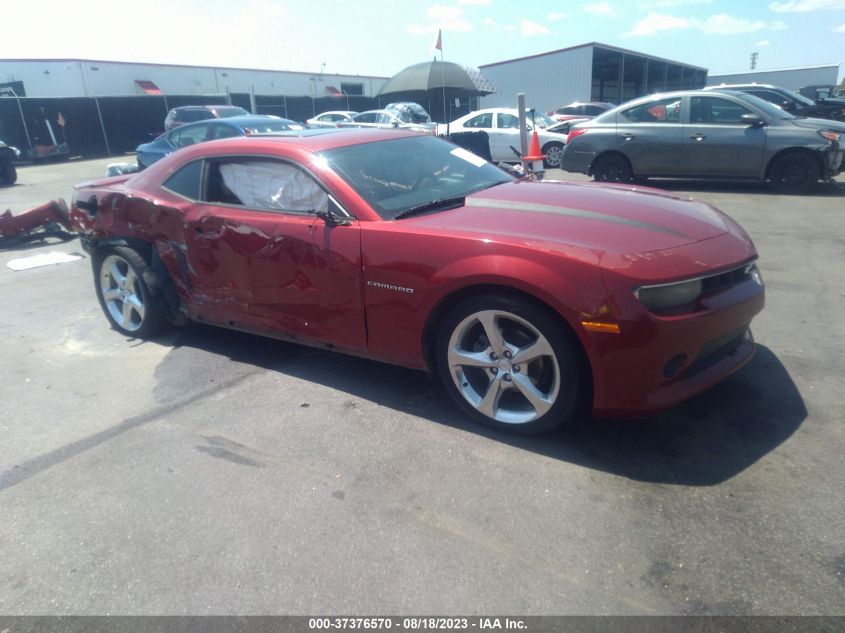 2015 CHEVROLET CAMARO LT - 2G1FF1E32F9110346