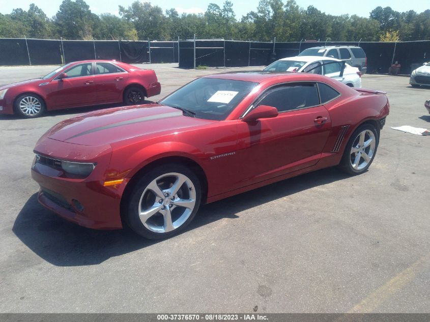 2015 CHEVROLET CAMARO LT - 2G1FF1E32F9110346