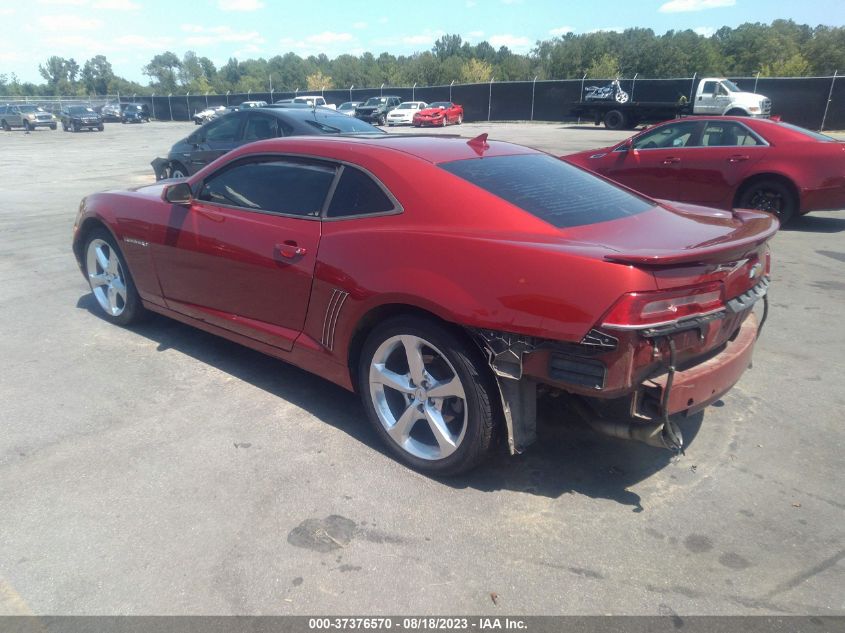 2015 CHEVROLET CAMARO LT - 2G1FF1E32F9110346