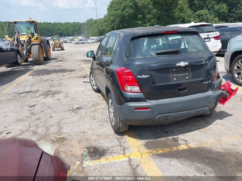 2015 CHEVROLET TRAX LS - KL7CJKSB5FB227859