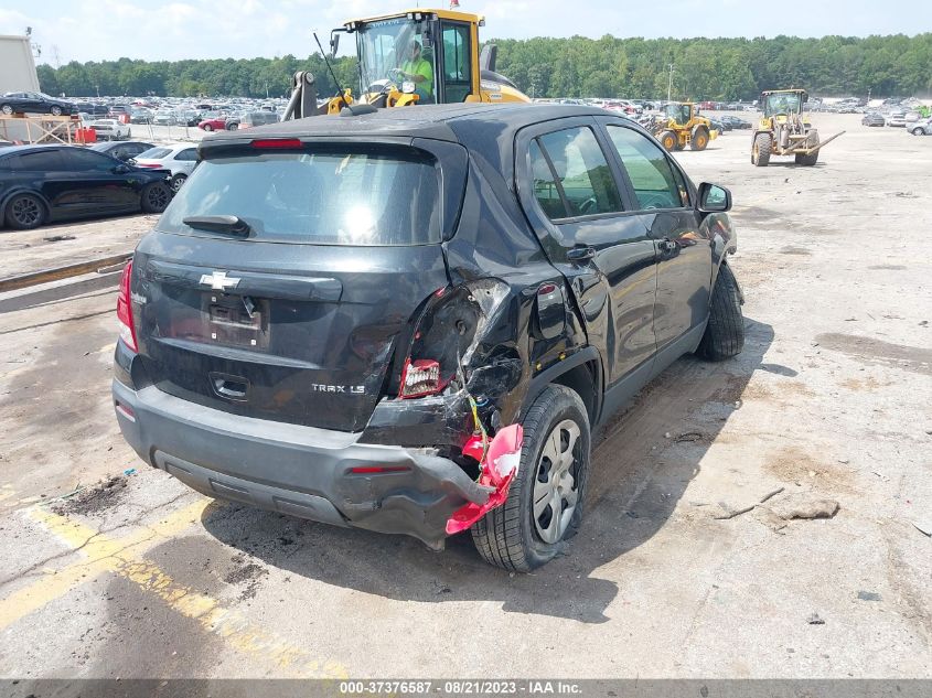 2015 CHEVROLET TRAX LS - KL7CJKSB5FB227859