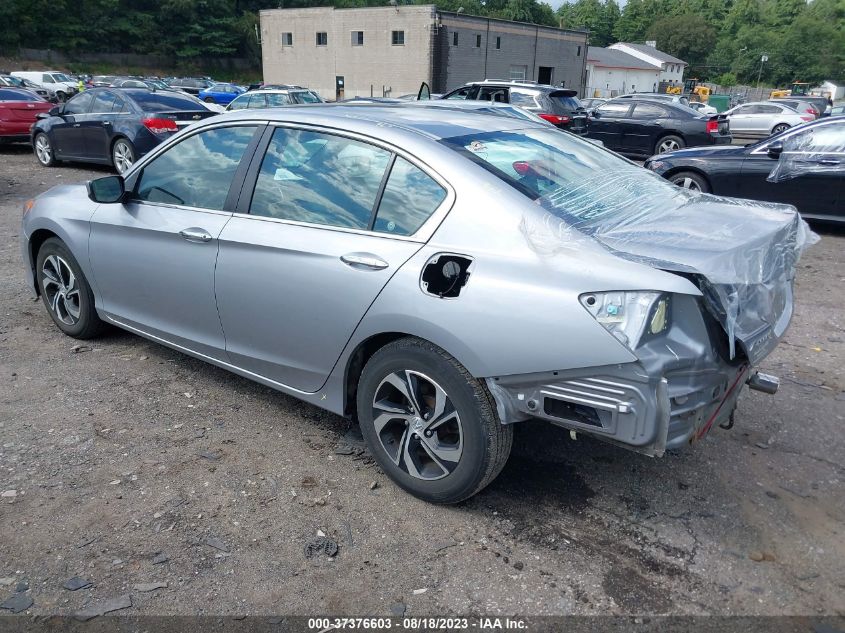 2016 HONDA ACCORD SEDAN LX - 1HGCR2F39GA183288