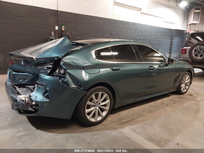 2021 BMW 8 SERIES 840I WBAGV4C09MCF03503